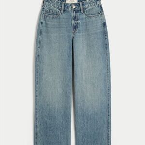 Hollister Curvy Hi Rise Baggy 33/14R